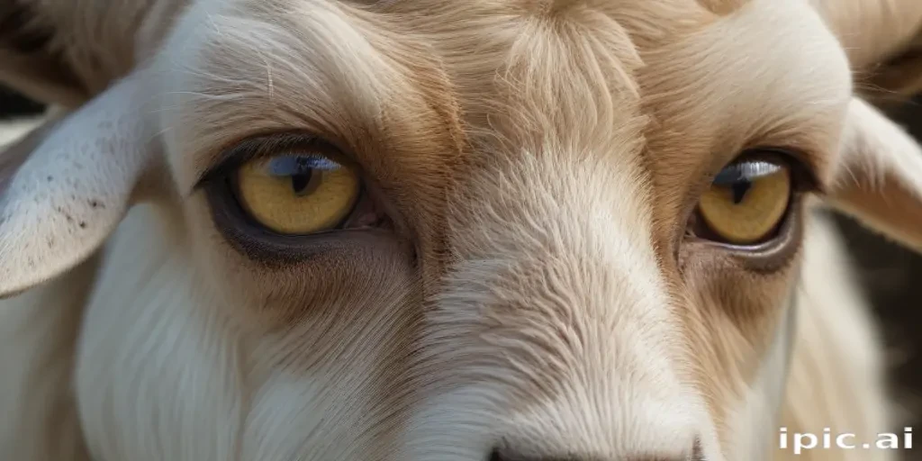 goat eyes