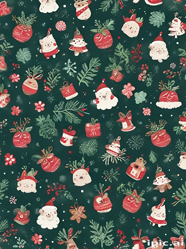 christmas background cute