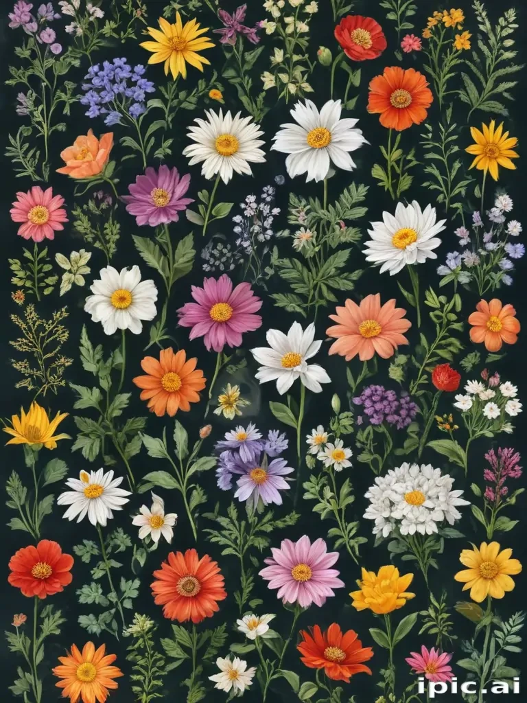 free wildflower clipart