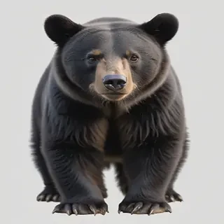 black bear png