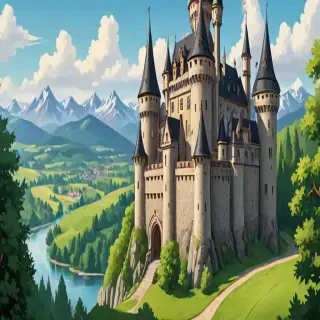 cartoon castel