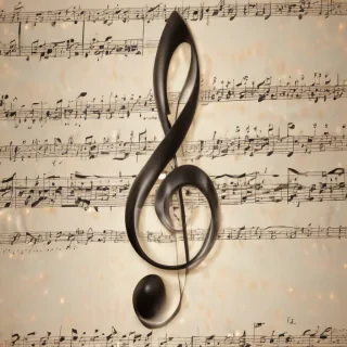music note transparent