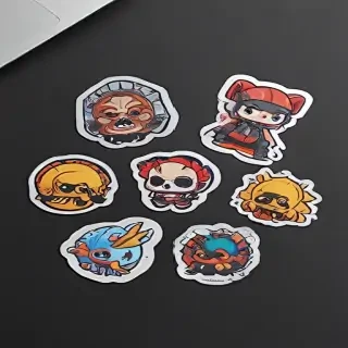 stickers mockup
