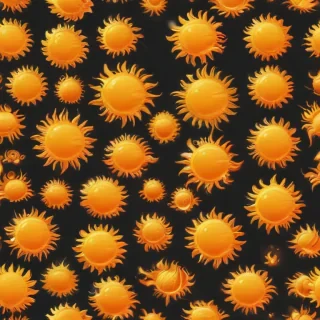 transparent background sun clipart
