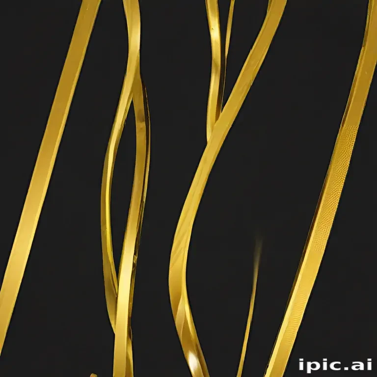 gold lines png