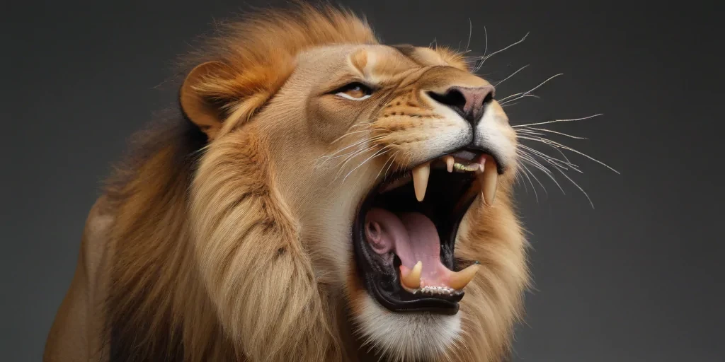 lion roar png