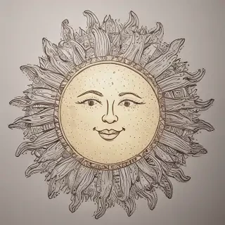 sun doodle