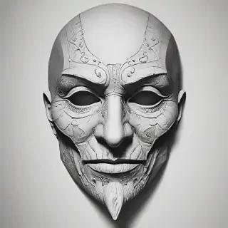 mask drawing