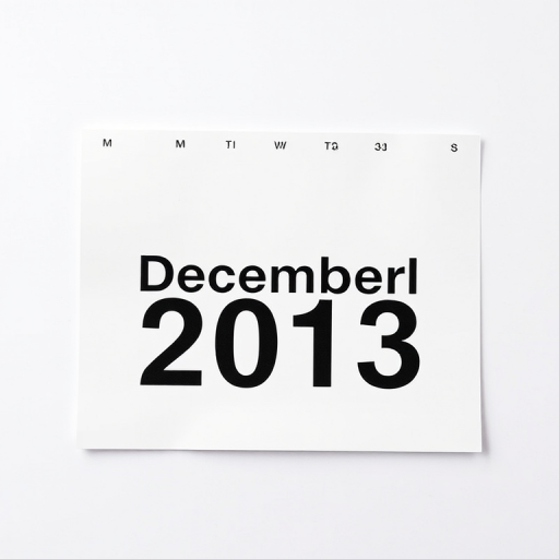 Create a high-resolution image of a calendar page showing December 21, 2013, with a clean, white background, using a DSLR camera with a 50mm lens, f/2.8 aperture, 1/200 sec shutter speed, and ensure the image is shot from a top-down perspective for clarity and detail.