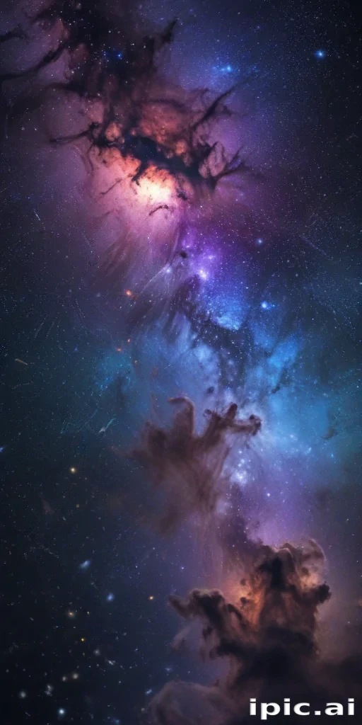 starry background iphone
