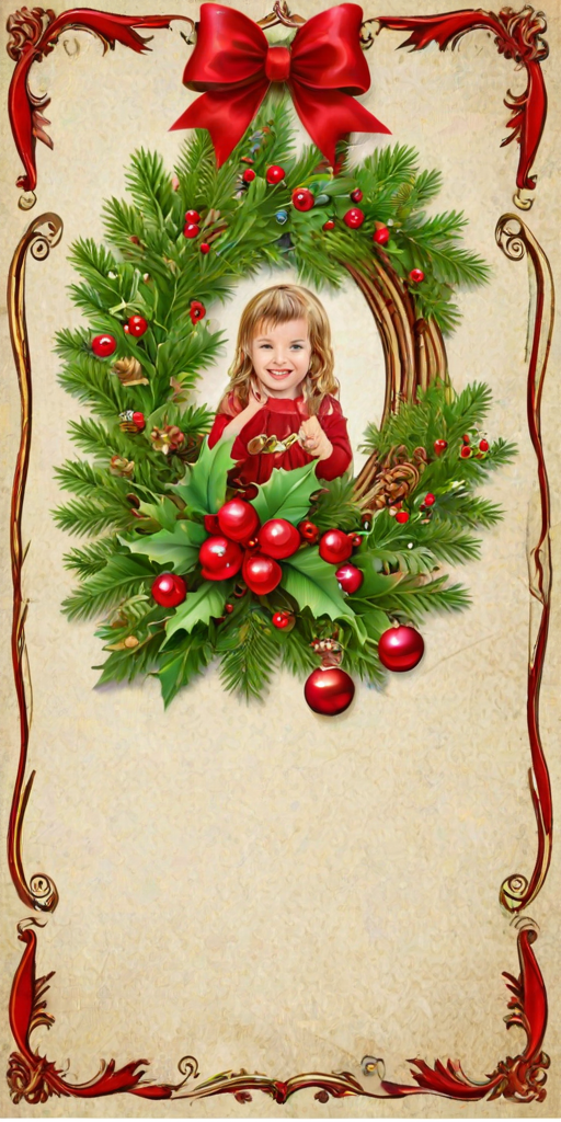 frame clipart christmas
