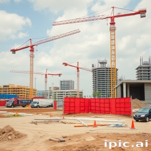 construction site background