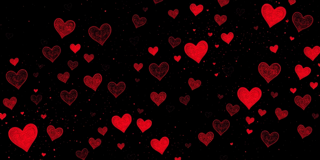 black hearts wallpaper