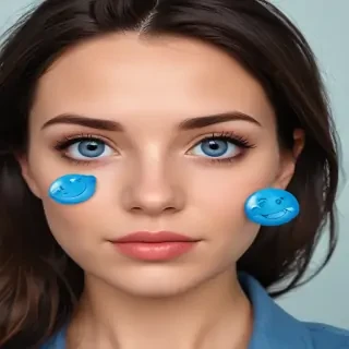 blue emoji