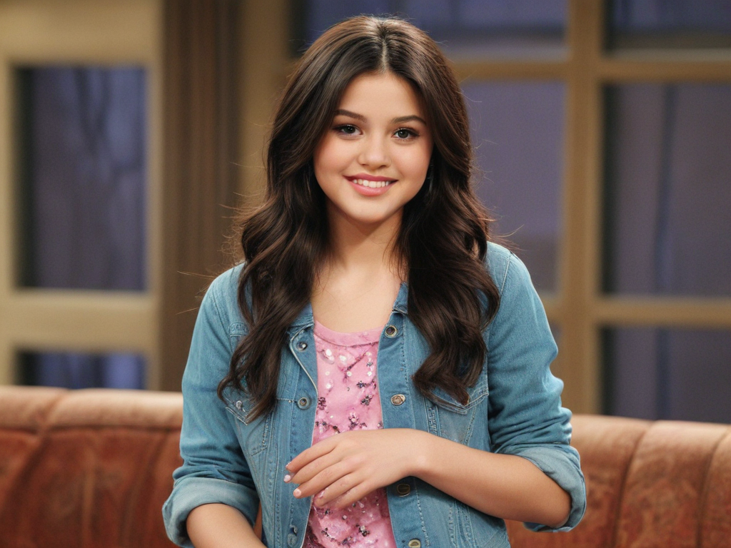 selena gomez on hannah montana