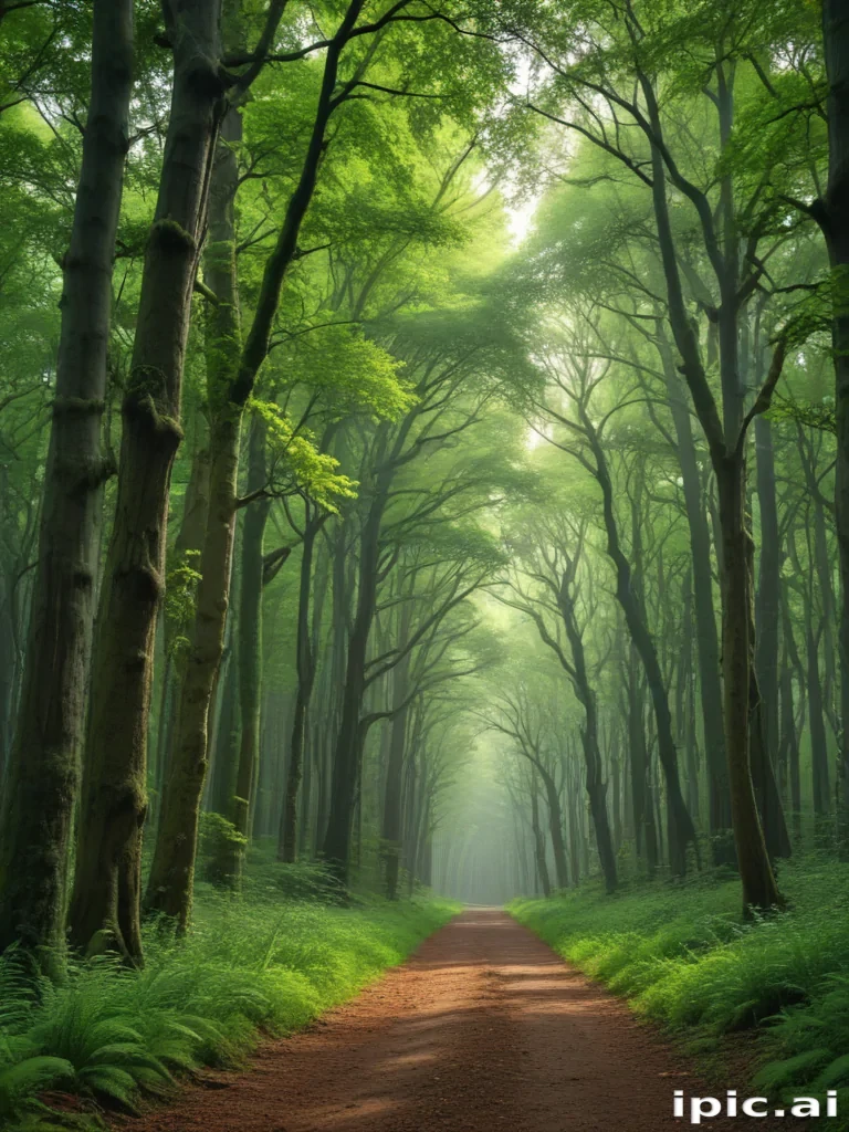 green forest aesthetic