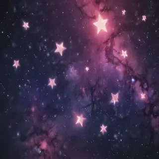 aesthetic stars background