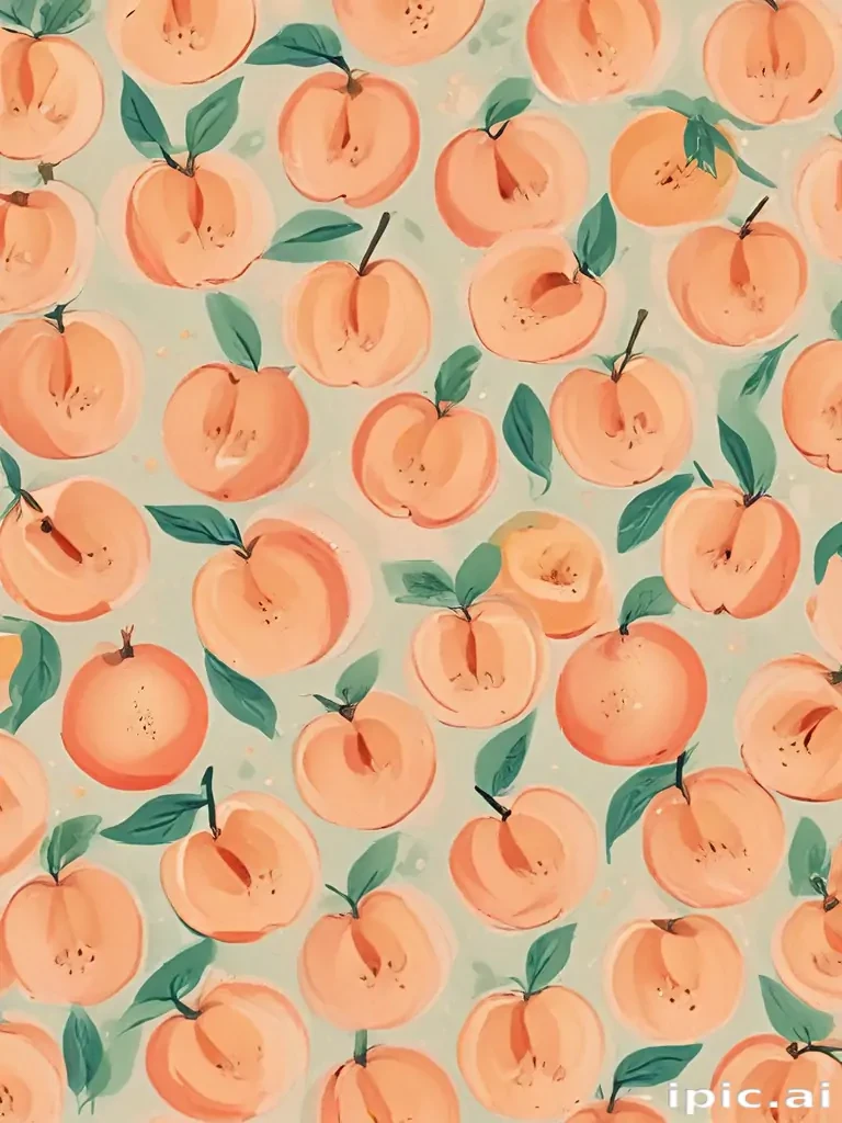 cute peach background