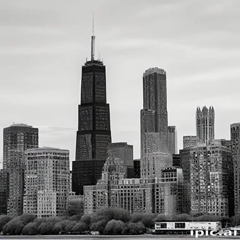 chicago skyline png