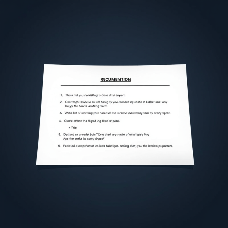Create a high-resolution digital illustration of a document with a header and bullet points, using a 50mm lens at f/2.8 aperture, ISO 100, and a soft, diffused lighting setup to enhance clarity and detail, captured in landscape orientation with a DSLR camera.