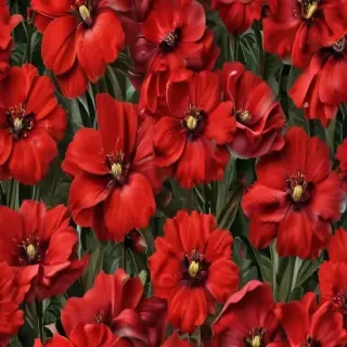red flower bg