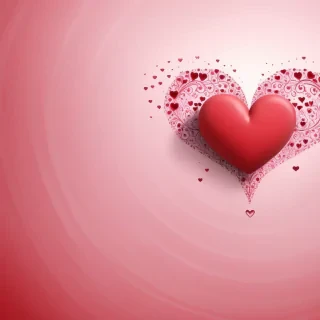 background heart