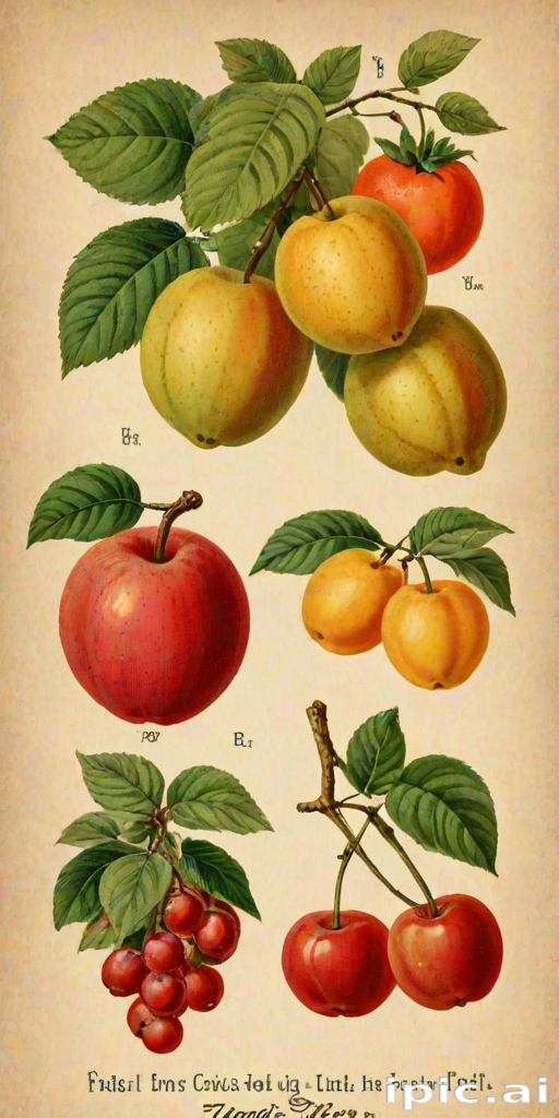 vintage fruit