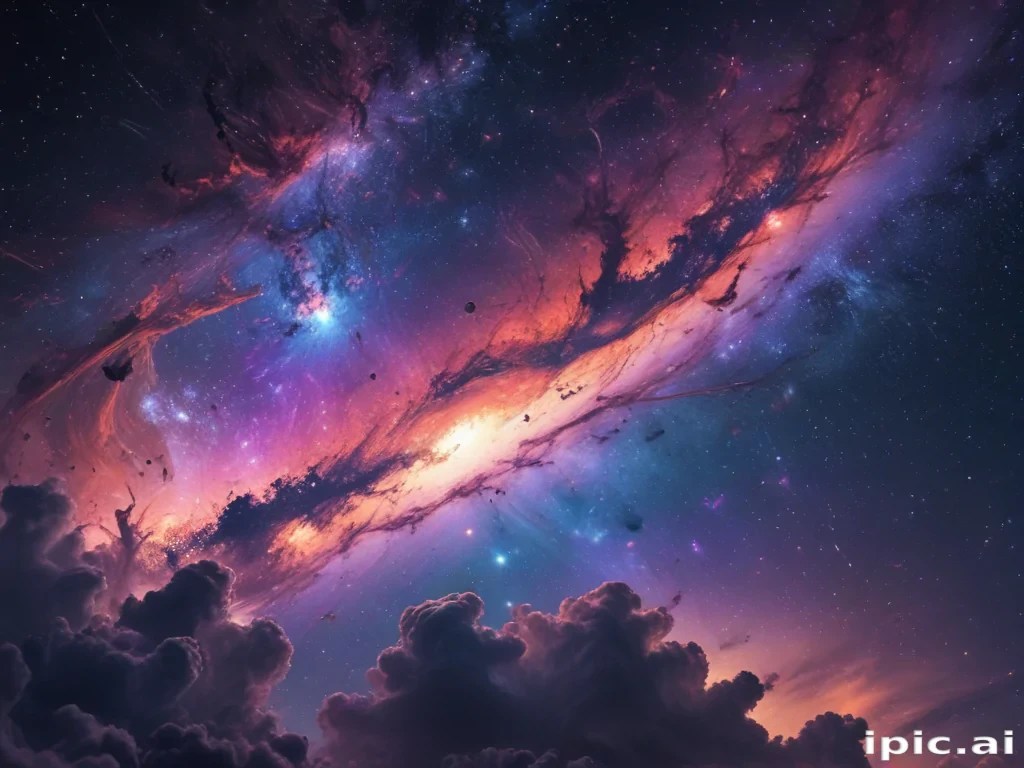 galaxy iphone wallpaper 4k