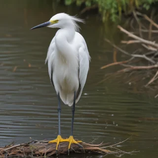 snowy egret