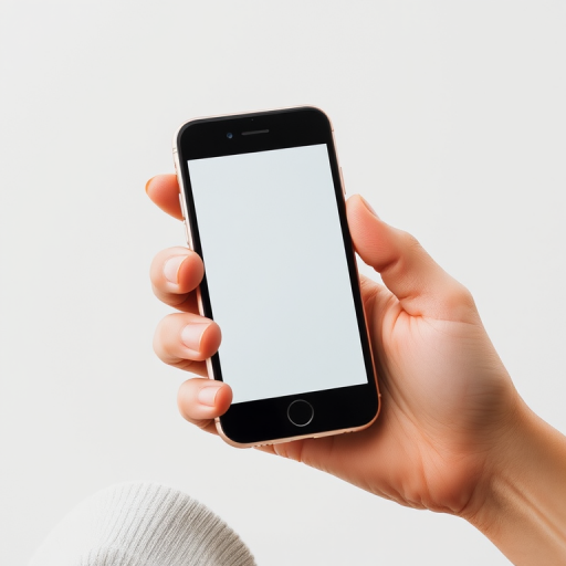 hold phone png