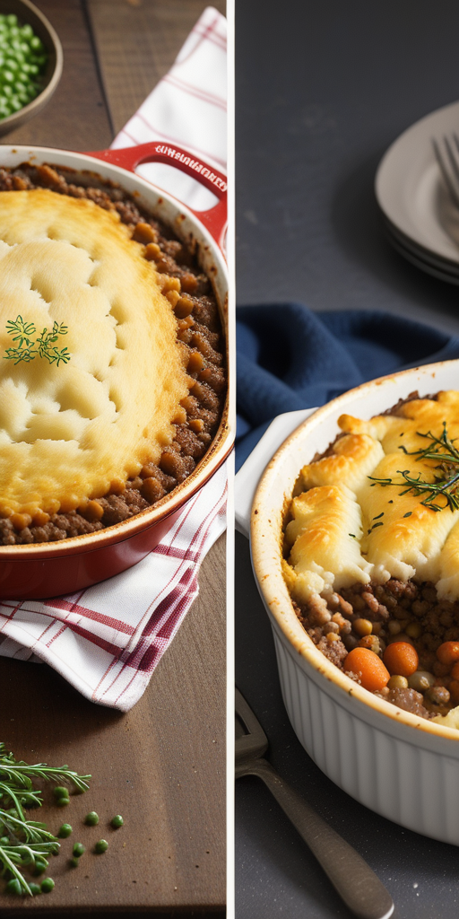 cottage pie vs shepherds pie