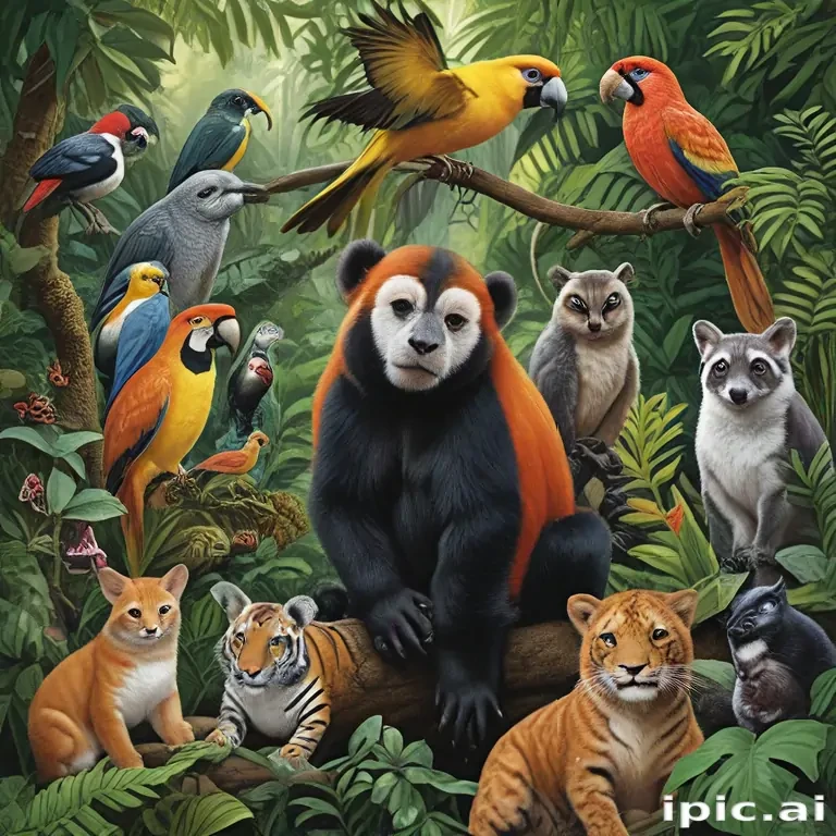 rainforest animals
