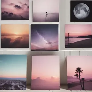 aesthetic pictures for wall to print