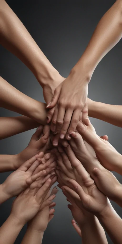 hands reaching out png