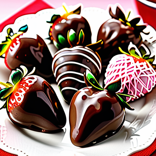 chocolate covered strawberries valentines day