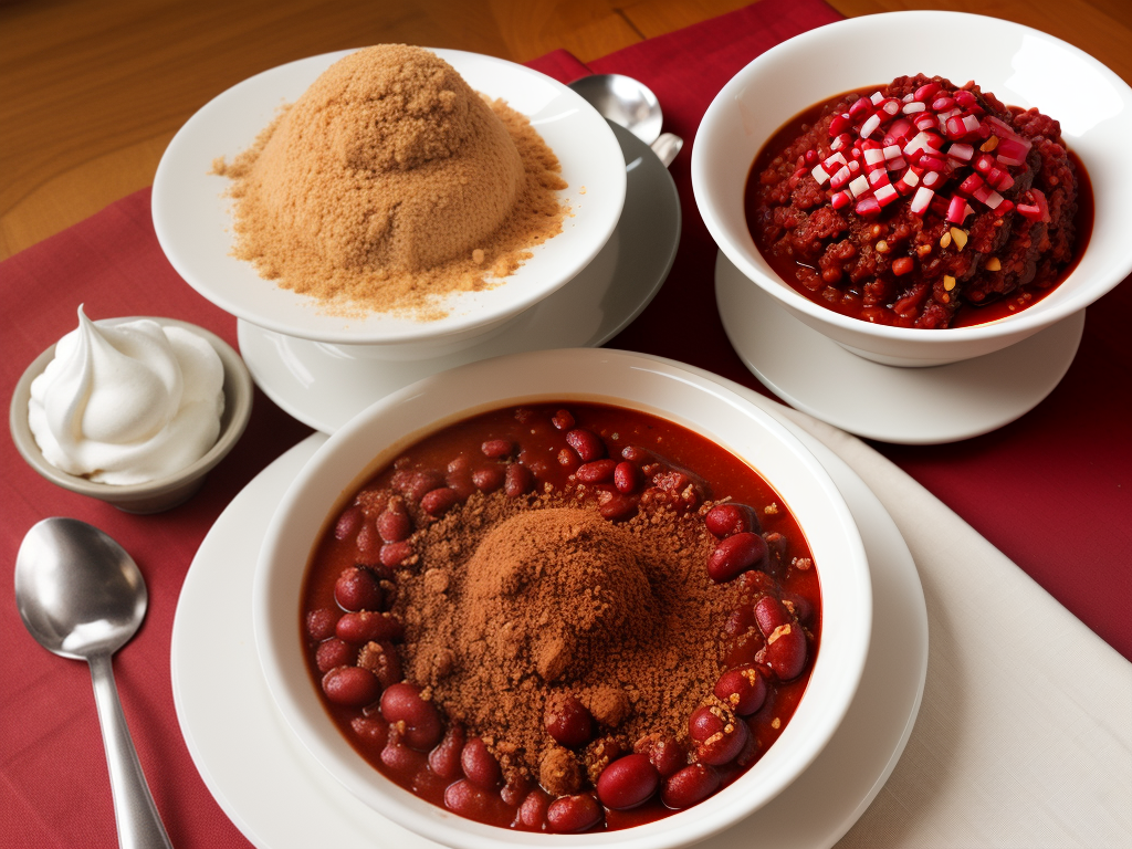 what dessert goes with chili