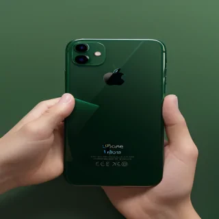 green background iphone