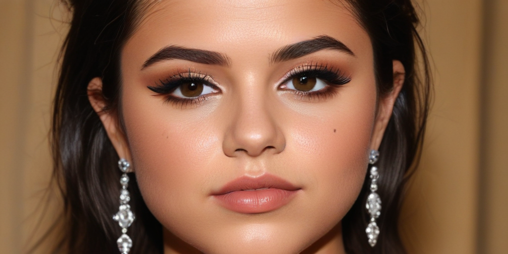 selena gomez makeup style