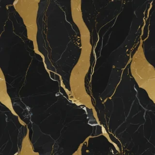 black and gold marble