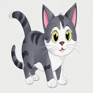 cartoon cat clip art
