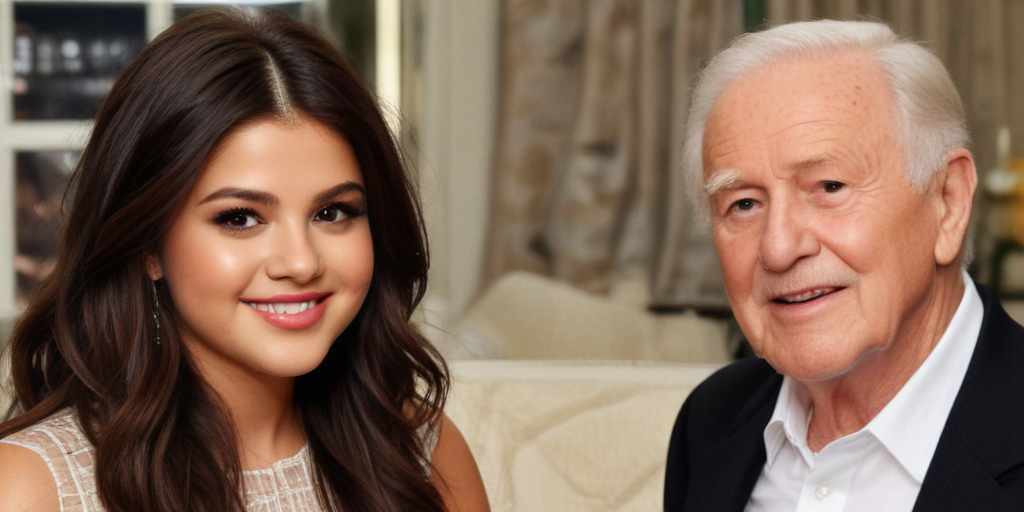 does selena gomez live with her grandparents