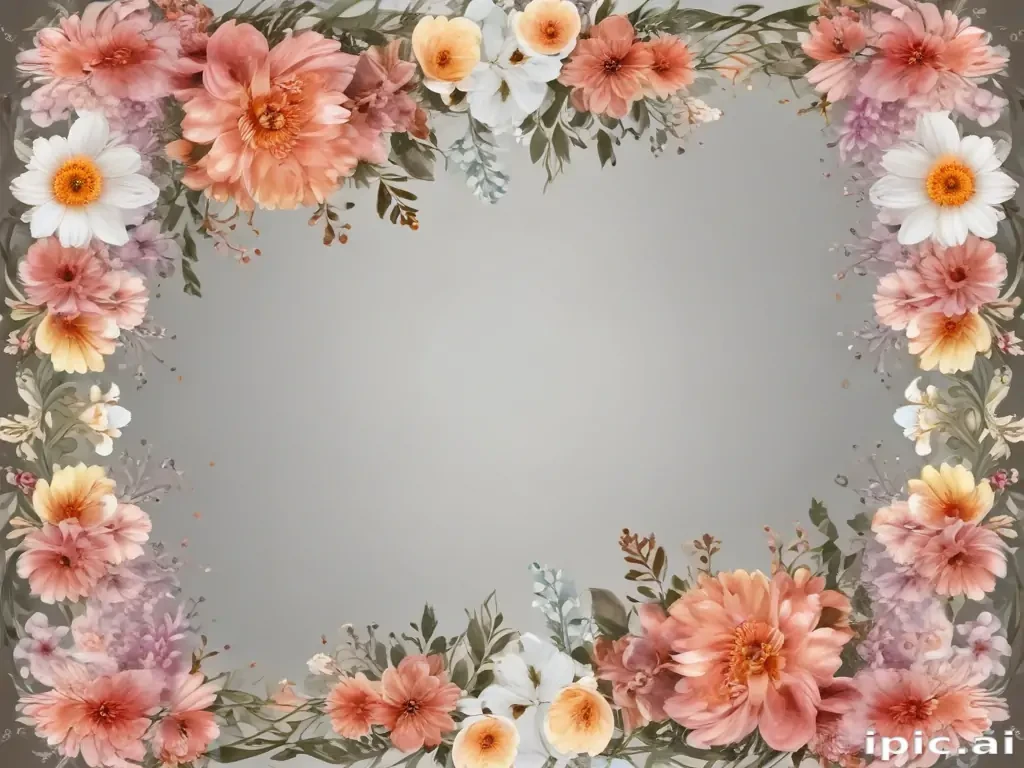flowers border png