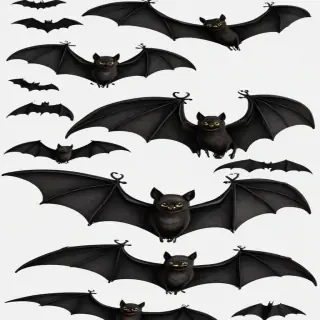 halloween bats png
