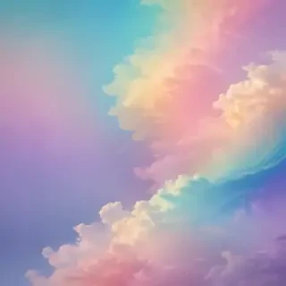 rainbow pastel background