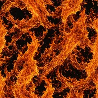 background on fire