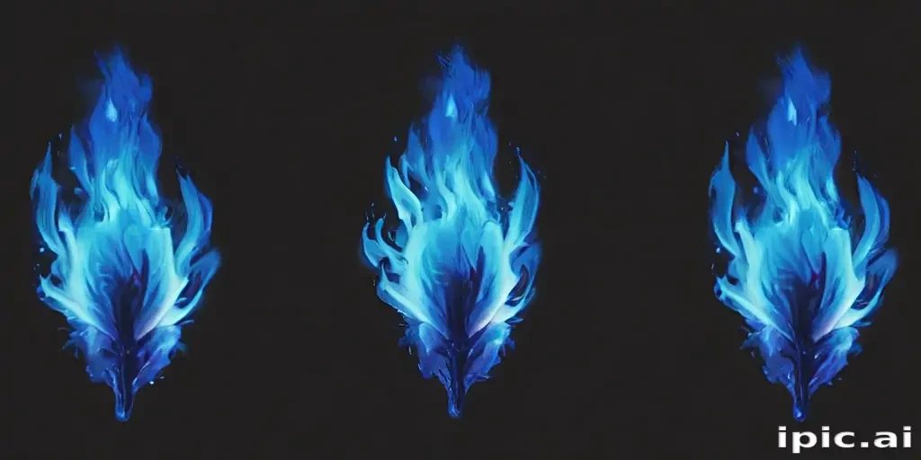 blue flame png
