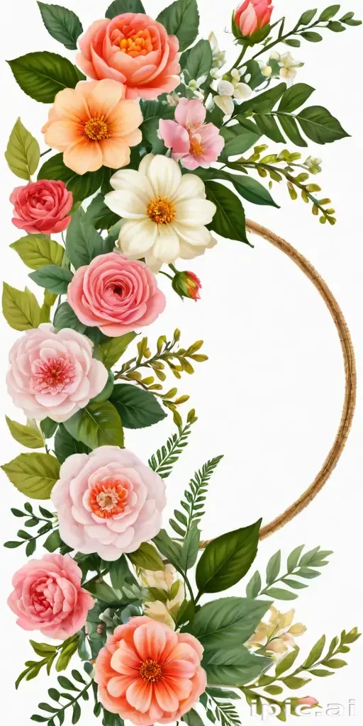 flower circle png