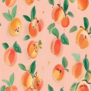 cute peach background