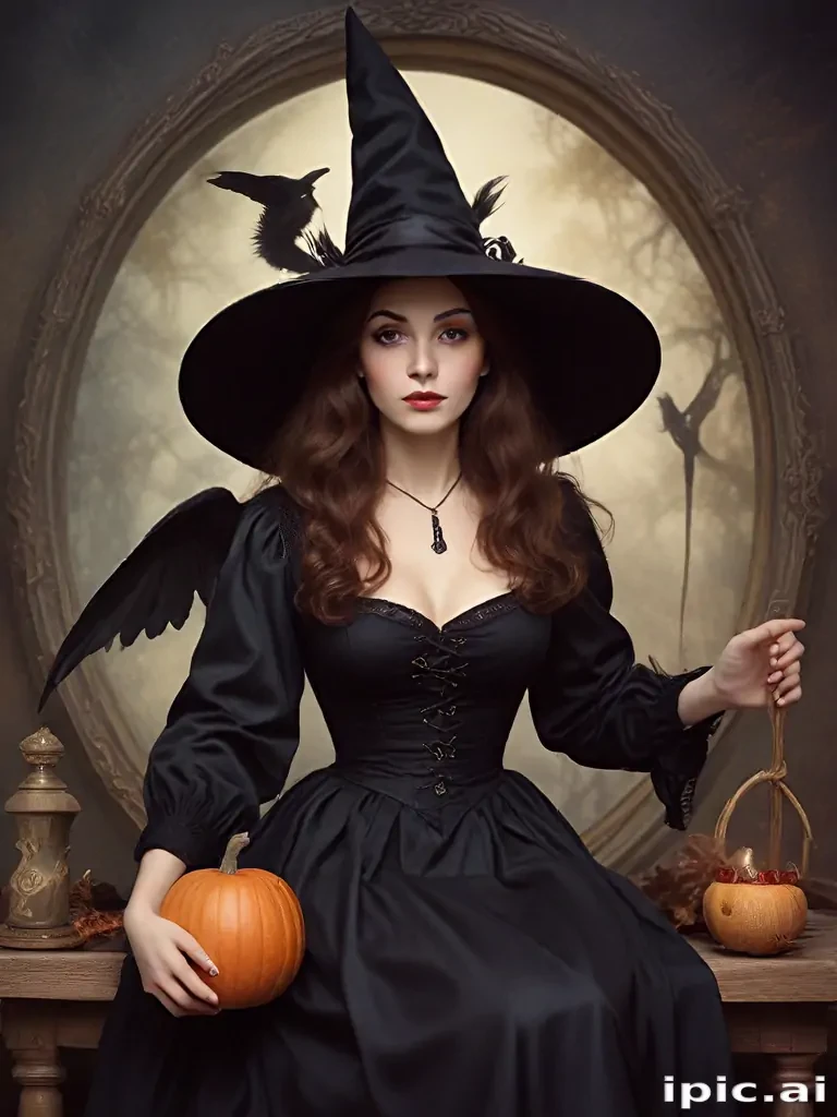 vintage witch pictures