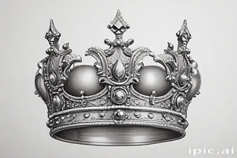 crown drawing